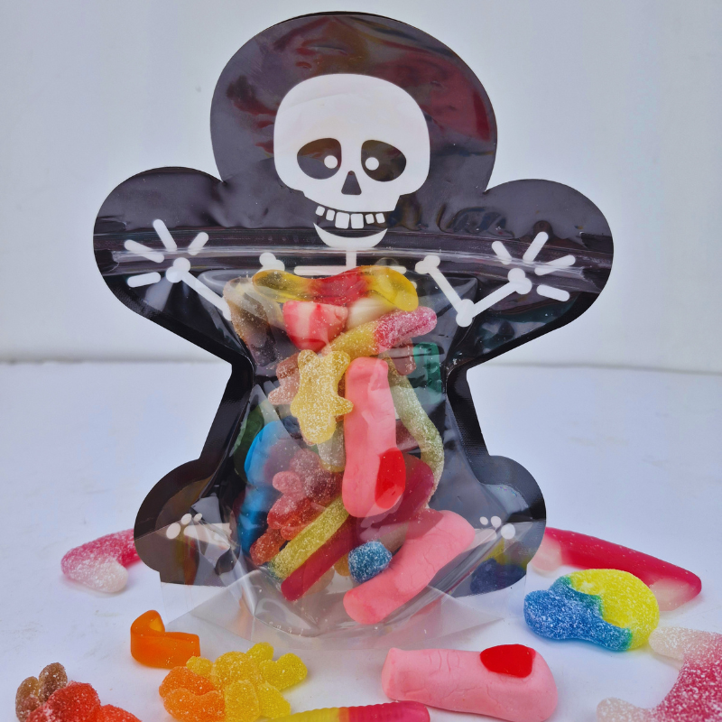 Halloween Skeleton Sweet Pouch