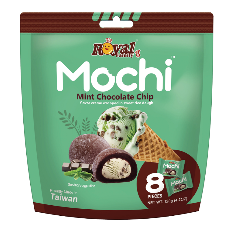 Royal Family Mochi - Mint Chocolate Chip 120g