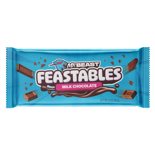 Mr Beast Feastables MrBeast Milk Chocolate Bar