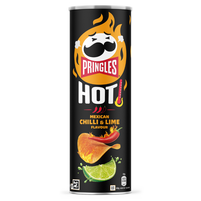 Pringles Hot Mexican Chili & Lime 160 gr.