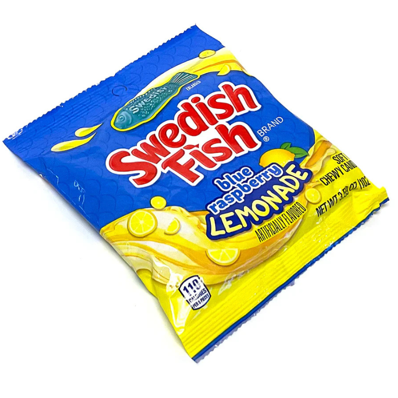 Swedish Fish Blue Raspberry Lemonade 102g