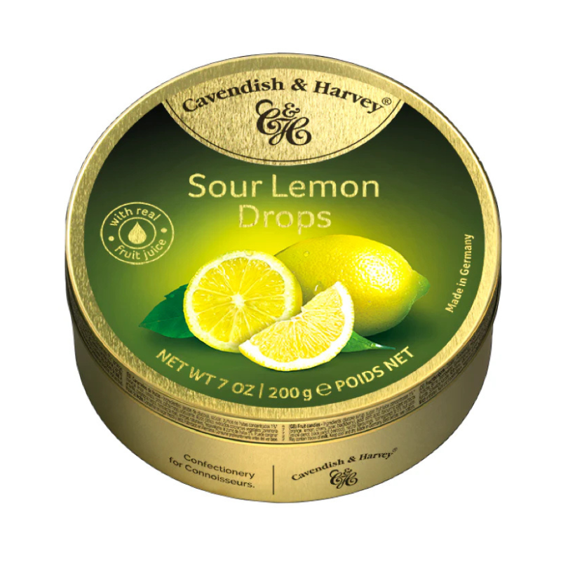 Cavendish & Harvey Sours Lemon Drops 200G