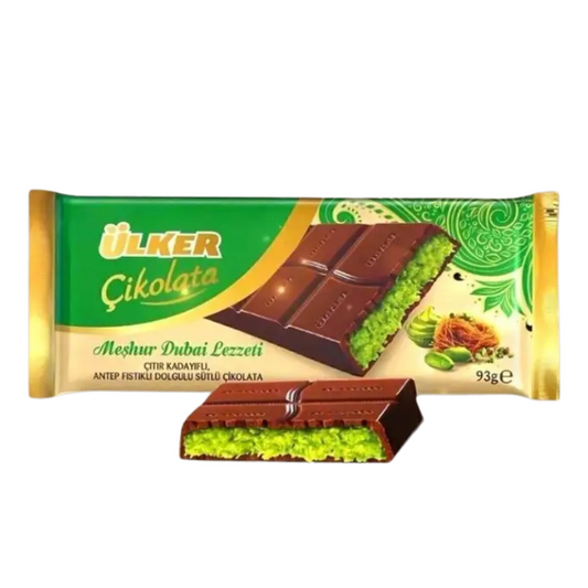 Dubai Chocolate and Pistachio Bar 92g