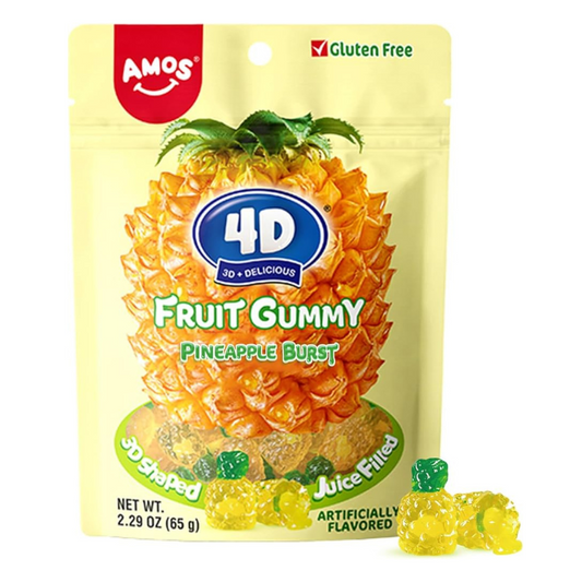 Amos 4D Juicy Pineapple 65 gr