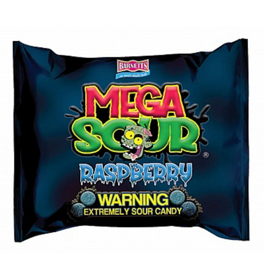 Barnetts Mega Sour Raspberry 105g