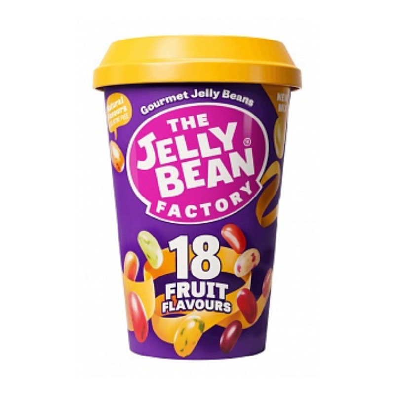 The Jelly Bean Factory 18 Fruit Flavours Cup 200g