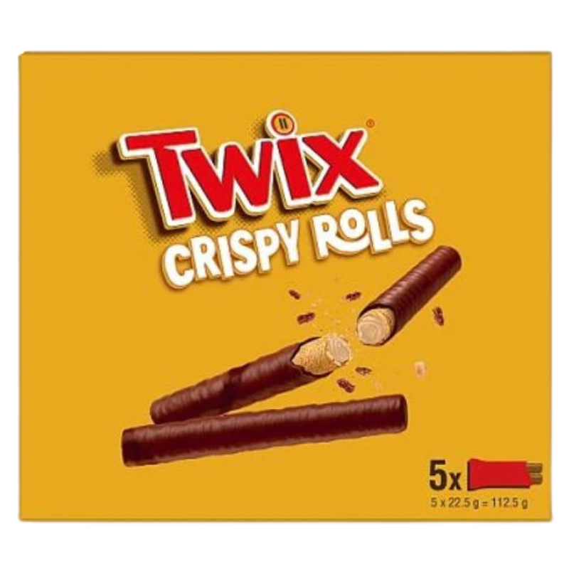 Twix Crispy Rolls 5 pack