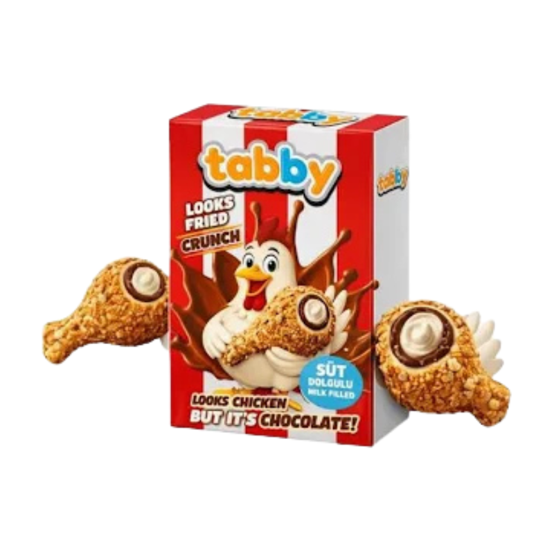 Tabby Chicken Chocolate 50 gr.