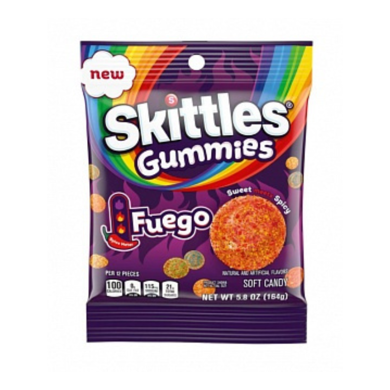 Skittles Gummies Fuego 164g
