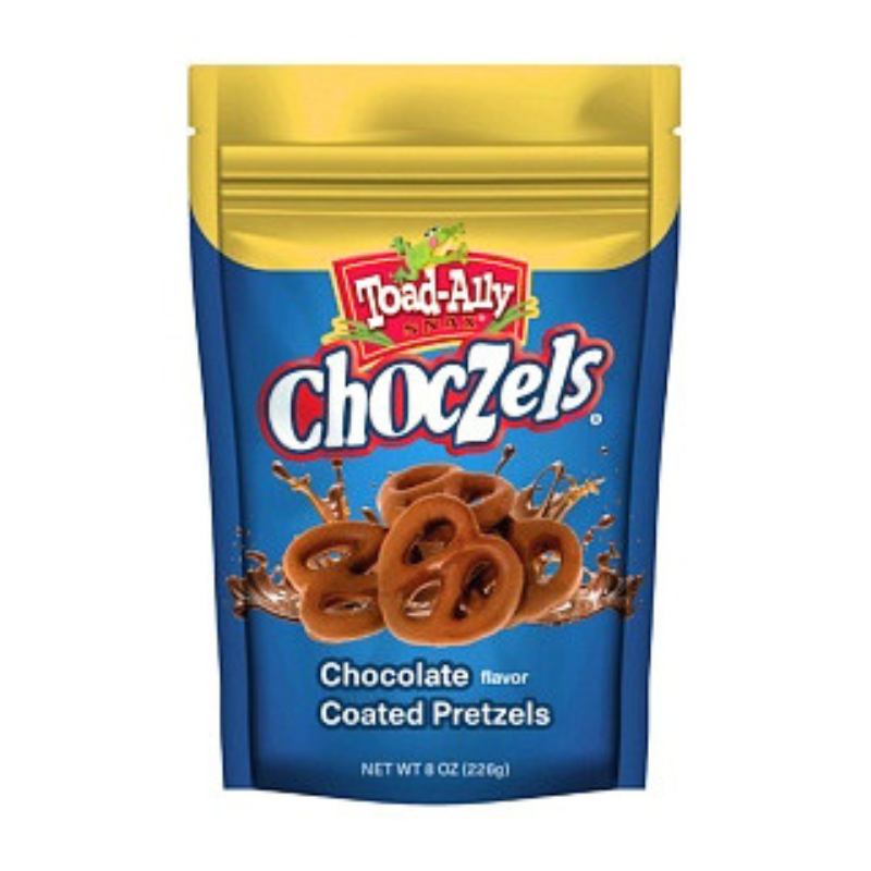 Toad-Ally Snax Choczels Milk Chocolate 226g