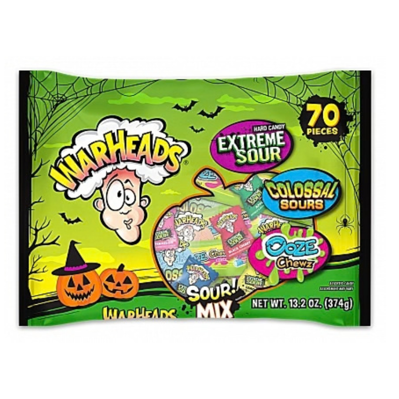 Warheads Sour Halloween Mix 374g