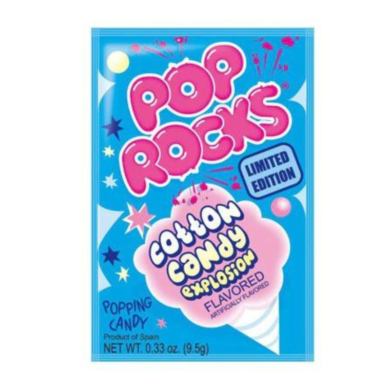 Pop Rocks Cotton Candy 10g