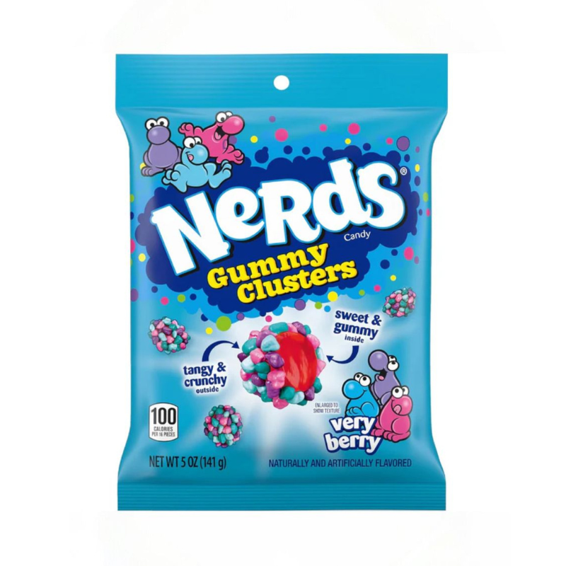 Nerds Gummy Clusters Very Berry (141g)