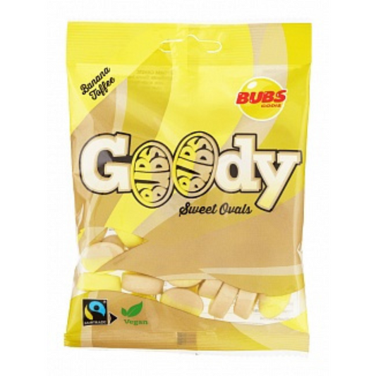 BUBS Goody Sweet Ovals Banana Toffee