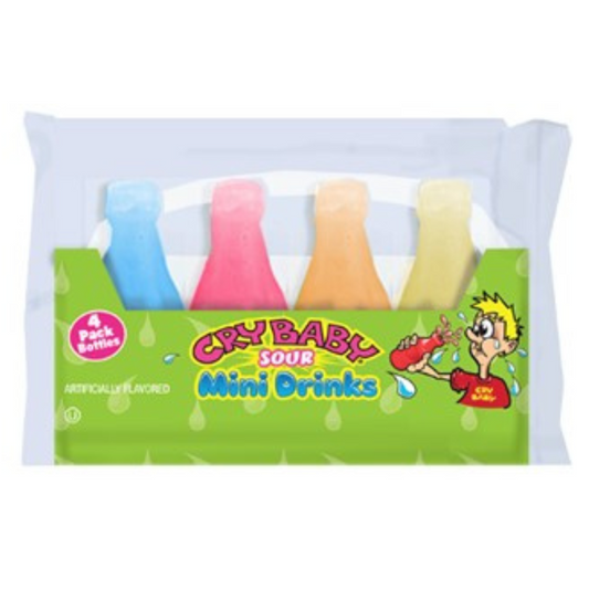 Cry Baby Sour Mini Drinks 8 Pack 39g