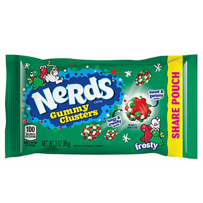 Nerds Gummy Clusters Frosty Share Pouch