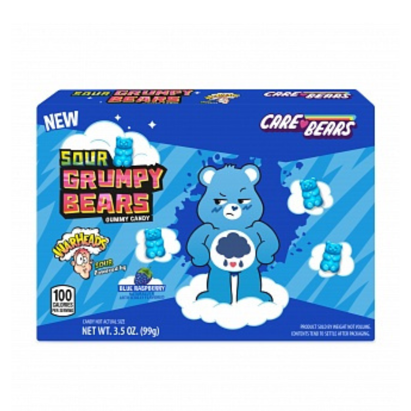 Warheads Care Bears Sour Grumpy Bears