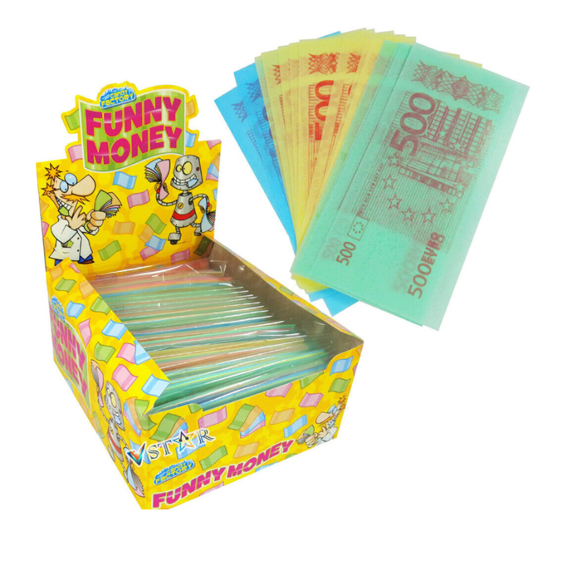 Crazy Candy Factory Edible Paper Funny Money