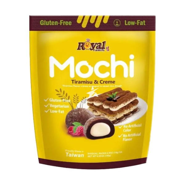 Royal Family Mochi Tiramisu & Creme Flavour 180g