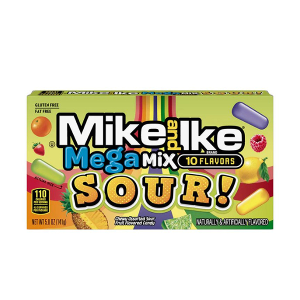 Mike and Ike Mega Mix Sour 141g