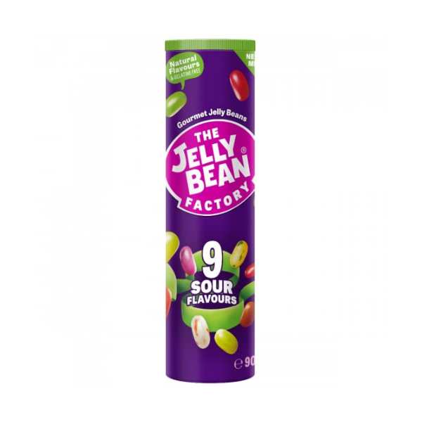 The Jelly Bean Factory Tube - Sour Flavours 90g9