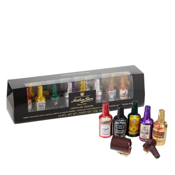 Anthon Berg 16 Chocolate Liquers Gift Box 250g