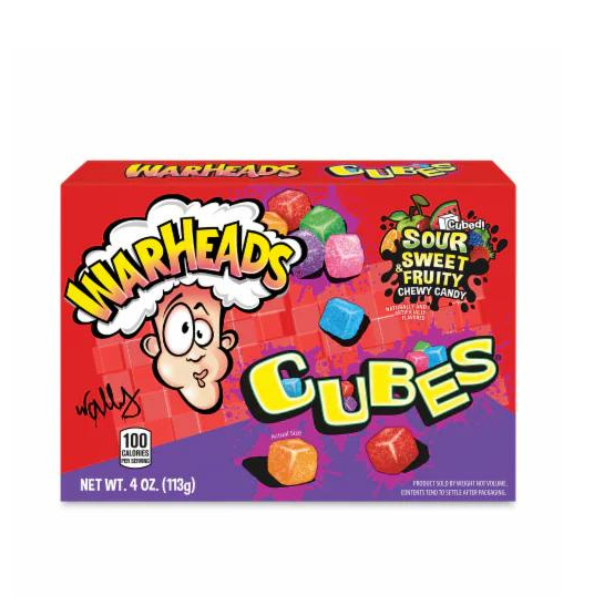 Warheads Cubes 113g