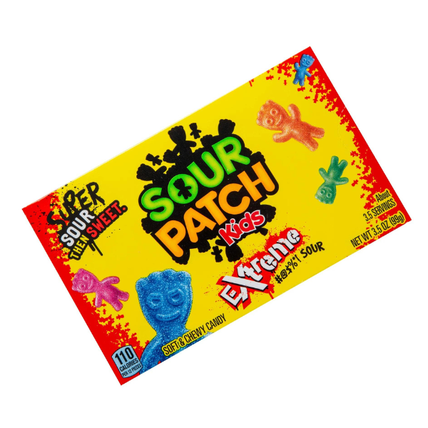 Sour Patch Kids Extreme Super Sour Theatre Box 99g