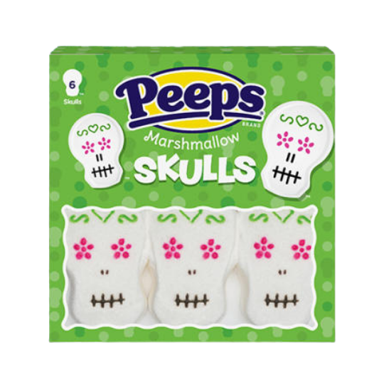 Peeps Skull shaped Marshmallows