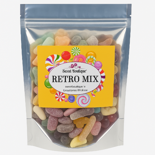 Retrro mix pouch bag