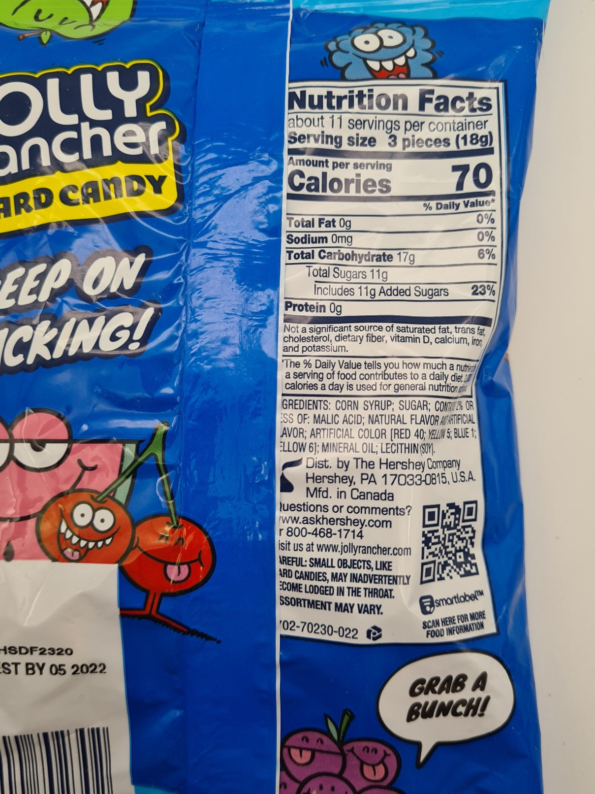 Jolly Rancher Hard Candy Original Flavours 198g