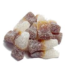 Fizzy cola bottles