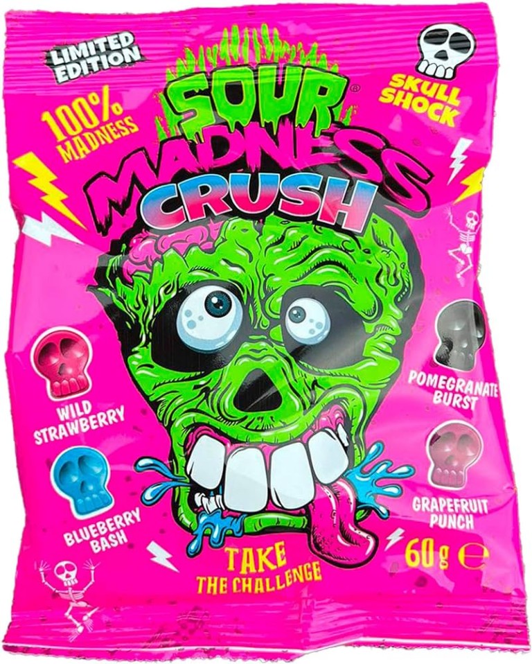 Limited Edition Sour Madness Crush 60g