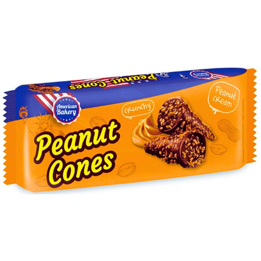 American Bakery Peanut Cones 112g