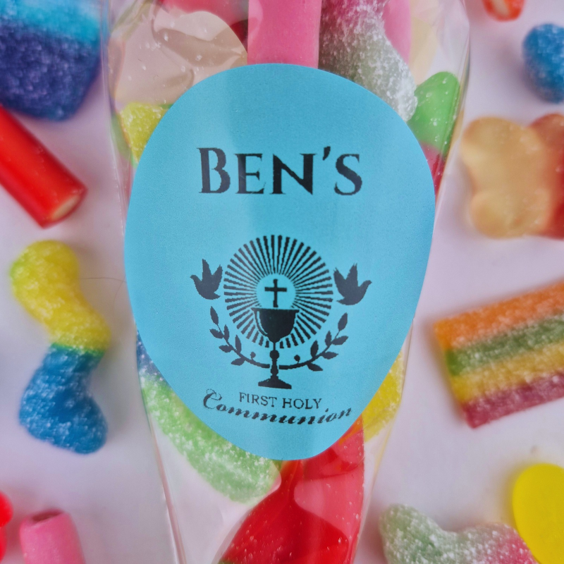 First Holy Communion Day Blue Party Bags