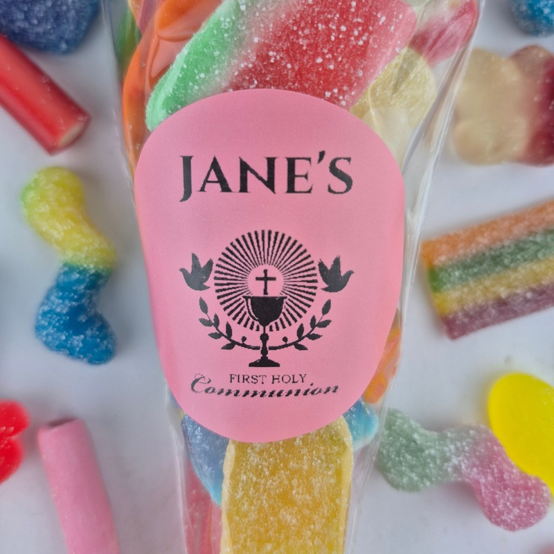 First Holy Communion Day Pink Party Bags