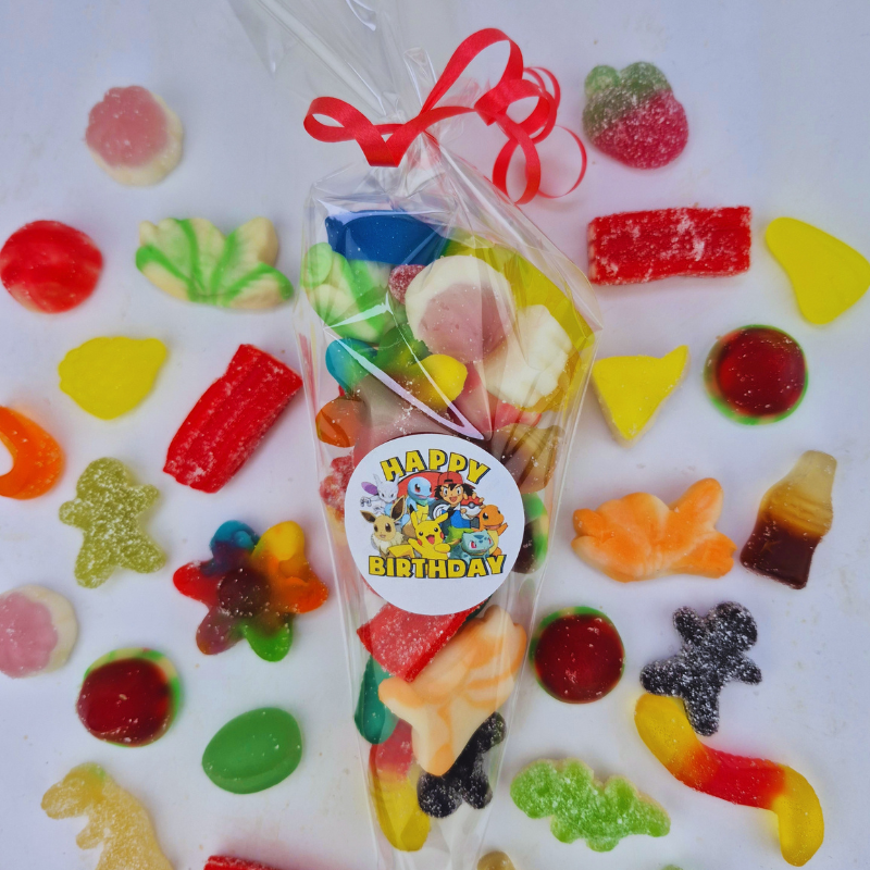 Party Bag with Pokemon Sticker