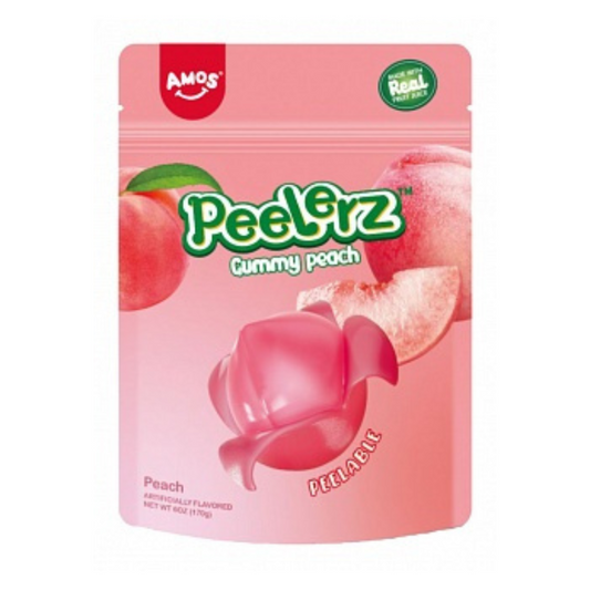 Amos Peelerz Gummy Peach 170g