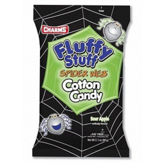 Charms Fluffy Stuff Spider Web Cotton Candy 60g