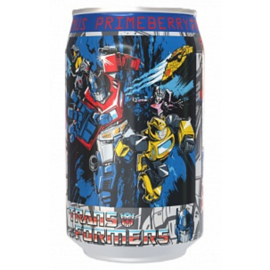 Kawaji x Transformers Optimus Primeberry Strawberry Soda 330ml