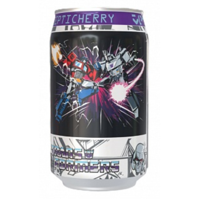 Kawaji x Transformers Decepticherry Cherry Vanilla Soda 330ml