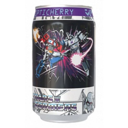 Kawaji x Transformers Decepticherry Cherry Vanilla Soda 330ml