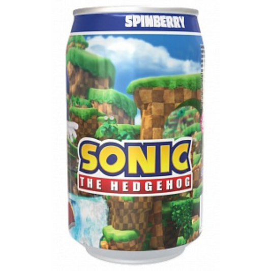 Kawaji x Sonic the Hedgehog Spinberry Blueberry Soda 330ml