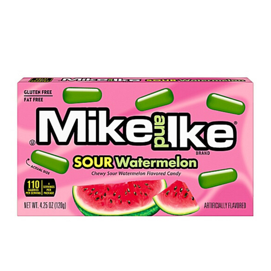 Mike and Ike Sour Watermelon 120g