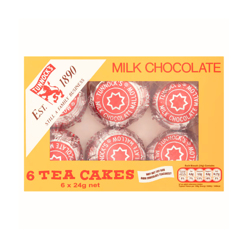 Tunnock's Milk Chocolate Tea Cakes 6