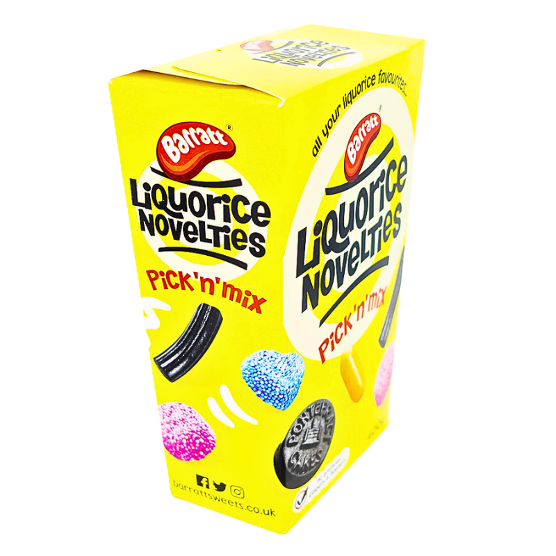 Barratt Liquorice Novelties 400g