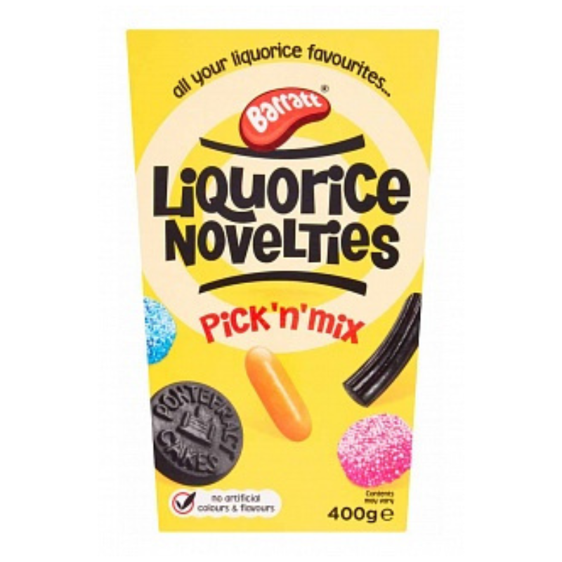 Barratt Liquorice Novelties 400g