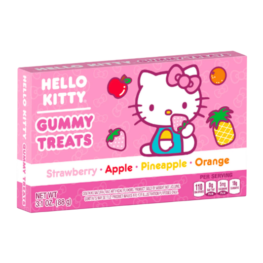 Hello Kitty Fruit Gummy Treats Theatre Box - 3oz (85g)