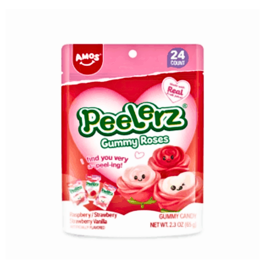 Amos Peelerz Gummy Roses 65 gr