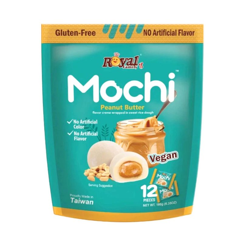Royal family mochi peanut butter